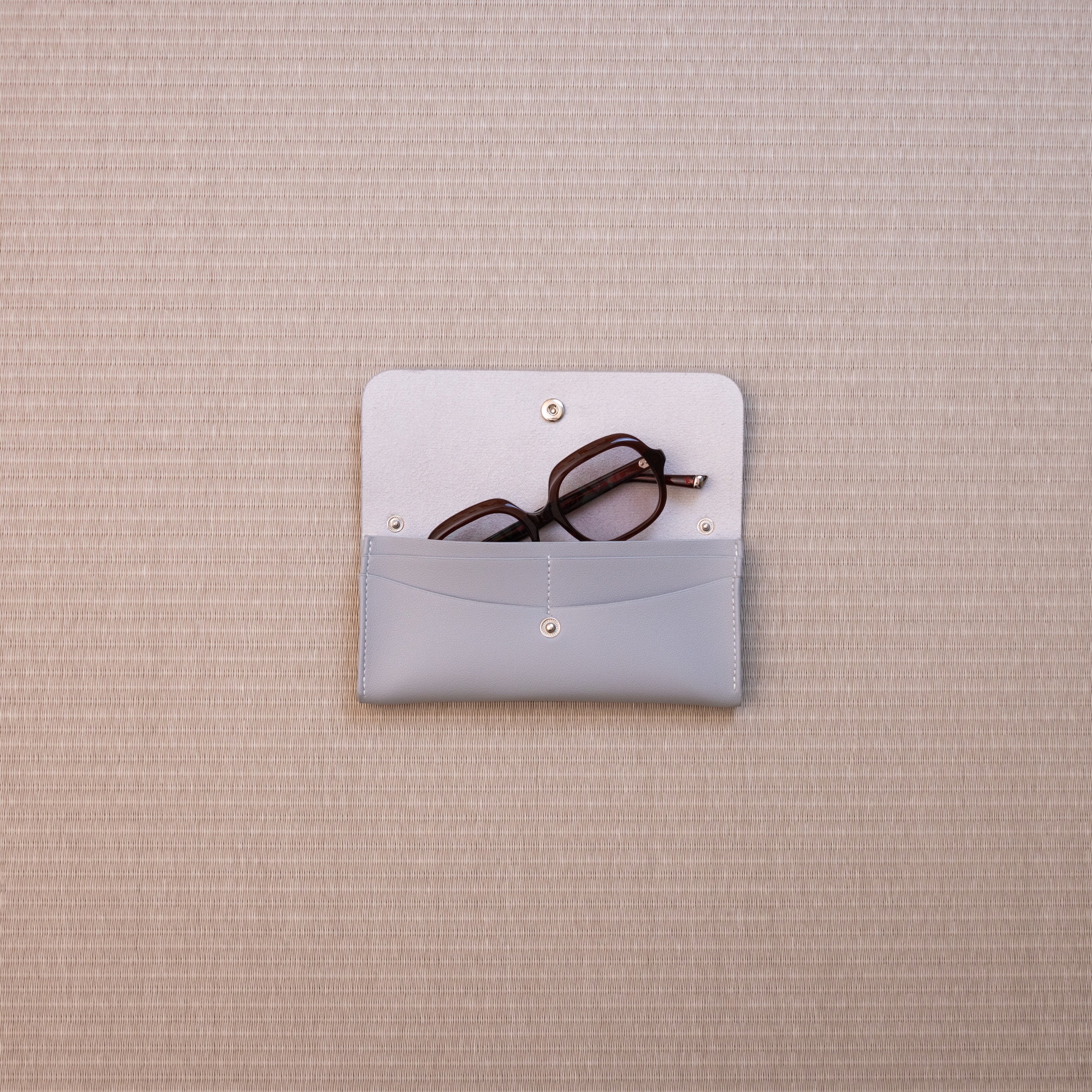 Pastel Blue Glasses Case (Shoulder Strap)