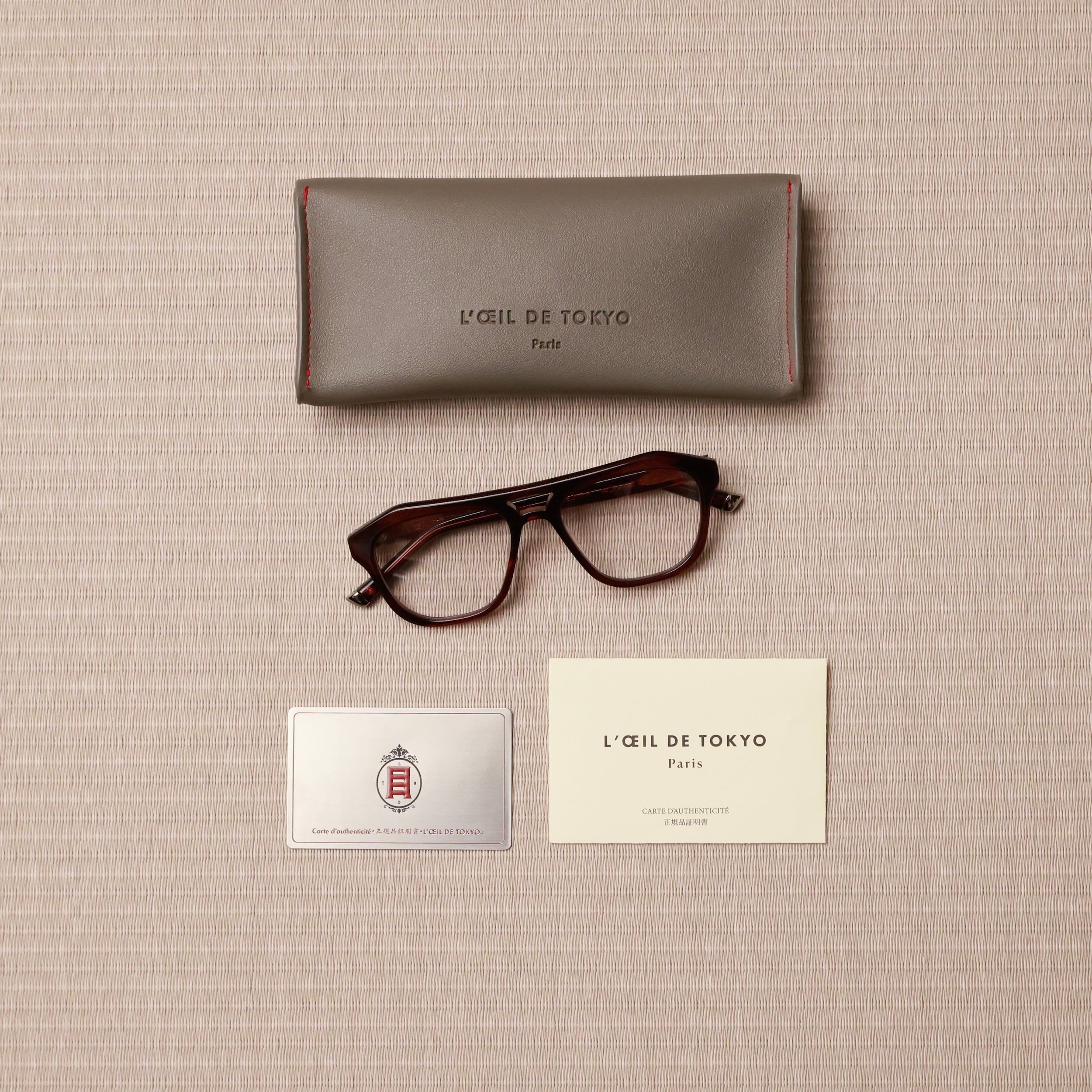 LOEIL DE TOKYO メガネ マサ メガネのL'ŒIL DE TOKYO (ロイデトキョウ)【公式】| フランスデザイン