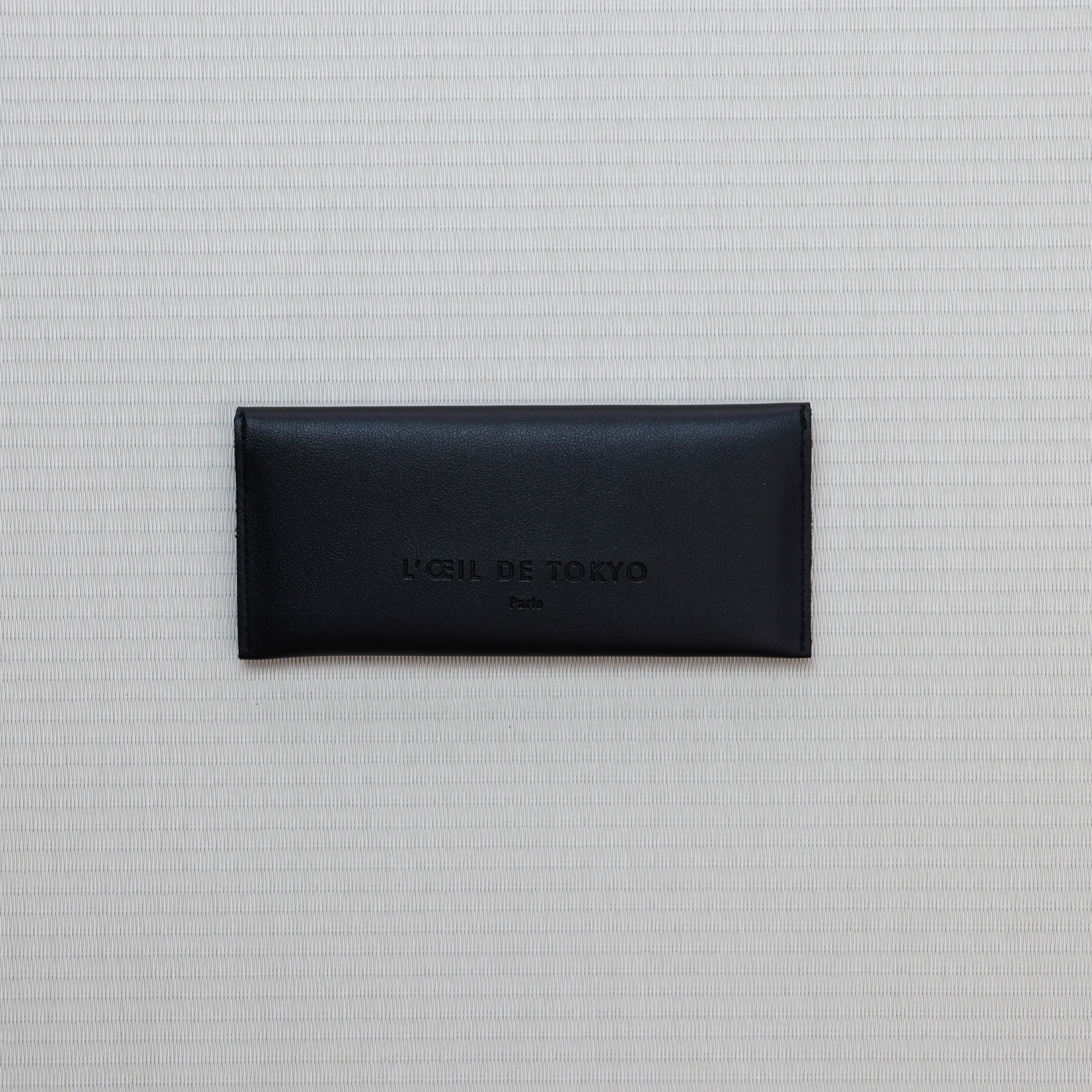 Black glasses case