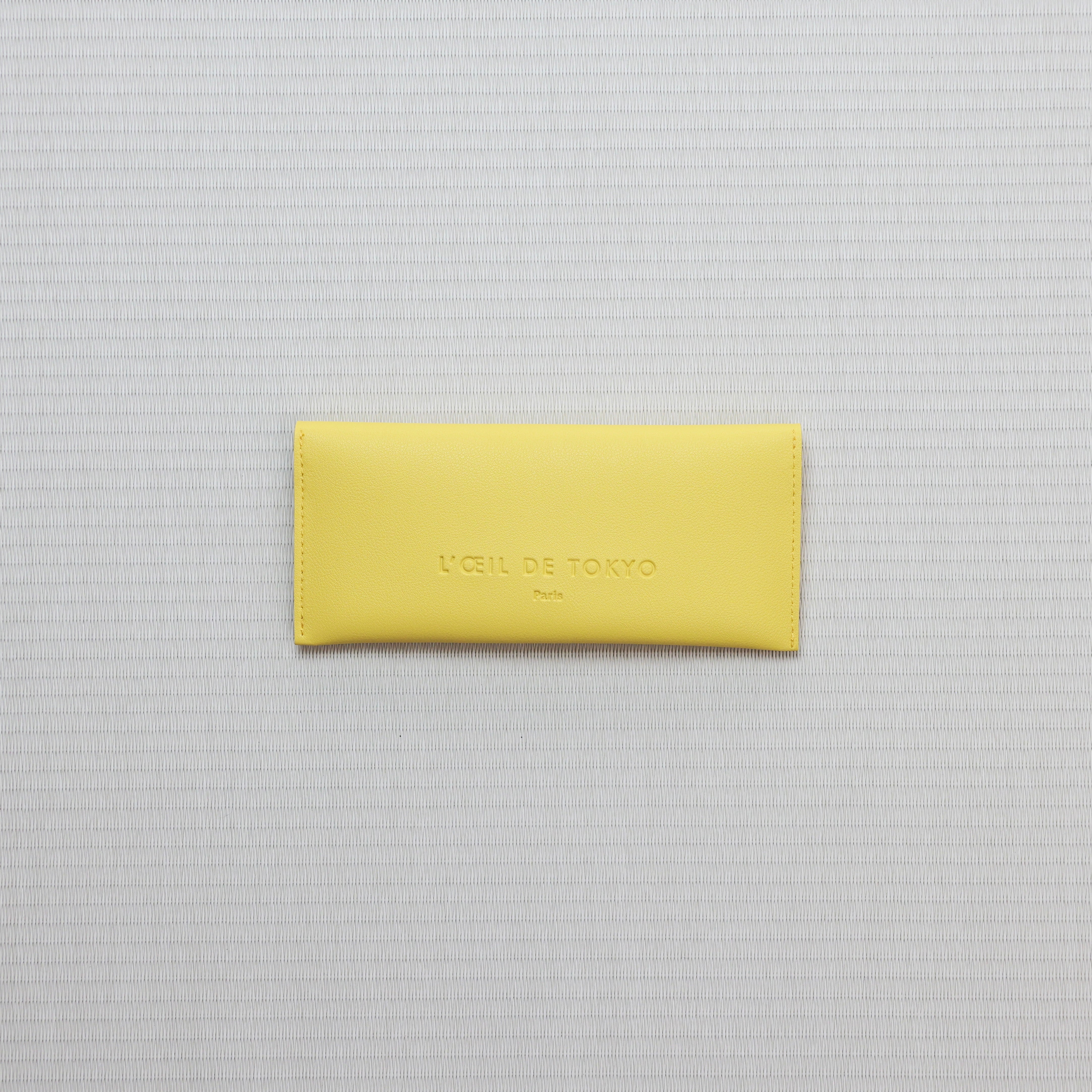 Yellow glasses case