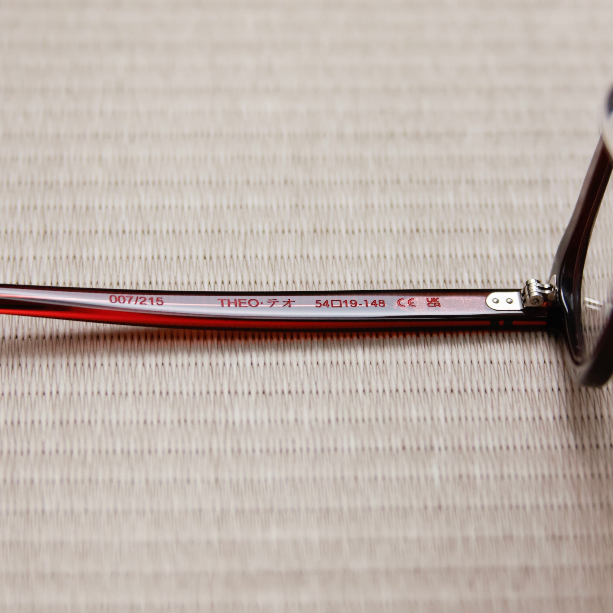 モデル THEO バーガンディ｜メガネ